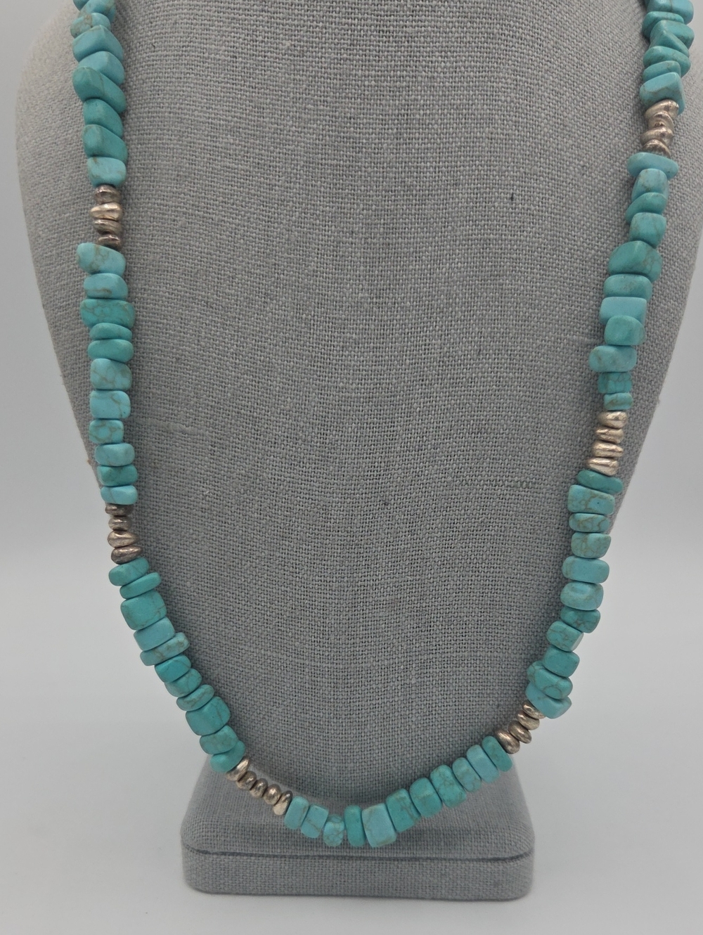 5 for $25! Premier Designs Turquoise Color Bead Necklace - Blue Stone Strand